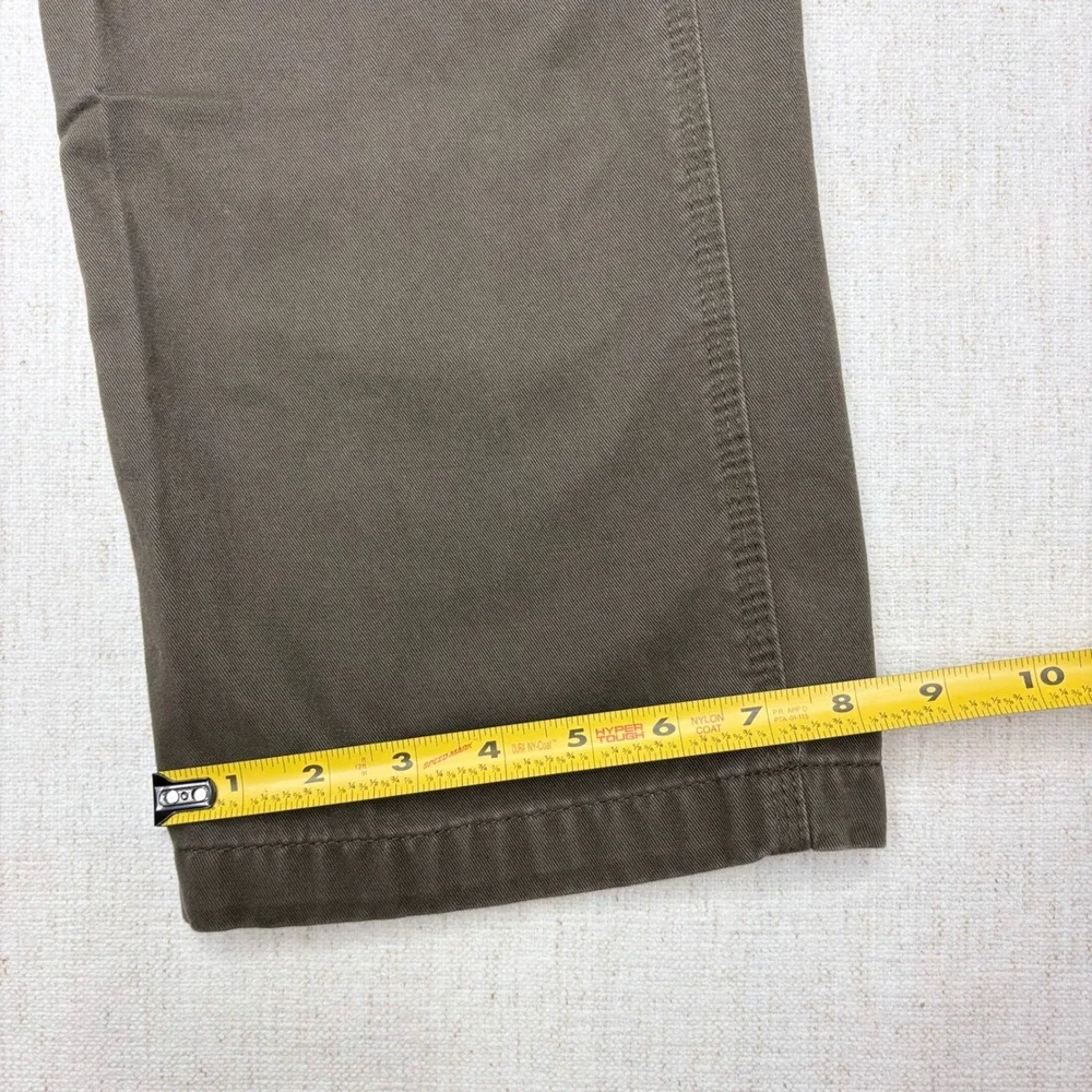 Carhartt Carpenter Pants Mens 34x30 Olive Green Relaxed Fit B324-DFE Nice!